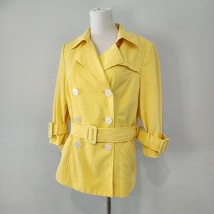 Yellow blazer size 10